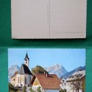 VORDERSTODER MOUNTAIN TOWN VIEW OLD VINTAGE POSTCARD