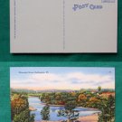 POSTCARD VINTAGE OLD WINOOSKI RIVER BURLINGTON VT HOTEL