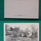 CONCORD MA ORCHARD HOUSE & SCHOOL OLD VINTAGE POSTCARD
