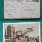 ATLANTIC CITY SEASIDE HOTEL 1929 VTG VINTAGE POSTCARD