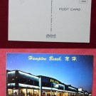 Hampton Beach NH Casino Ballroom @ Night Photo View Old VINTAGE POSTCARD PC