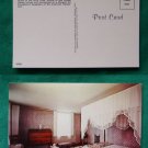 OLIVER ELLSWORTH BEDROOM WINDSOR CT VINTAGE POSTCARD