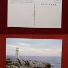 Nova Scotia Peggys Point Lighthouse St Margarets Bay Old VINTAGE Photo POSTCARD