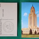 NEBRASKA STATE CAPITOL BUILDING LINCOLN OLD POSTCARD