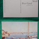 POSTCARD OLD VINTAGE ROCKPORT HARBOR SAILBOAT MA PC