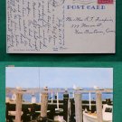 SEAGULLS POINT JUDITH  NARRAGANSETT RI VINTAGE POSTCARD