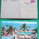 BELMAR HOTEL POOL MIAMI BEACH FL 1965 VINTAGE POSTCARD