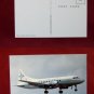 Mackey International Airlines Convair CV-340 Airplane VINTAGE Photo POSTCARD PC