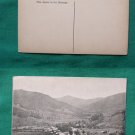 PITTSFIELD VERMONT TOWN VIEW OLD VT VINTAGE POSTCARD