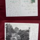 Canaan NH New Hampshire Grist Mill View Antique 1909 Old VINTAGE POSTCARD PC