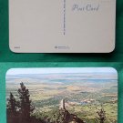 COLORADO SPRINGS MOUNTAIN CITY VIEW VINTAGE POSTCARD