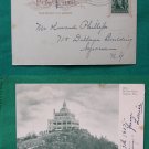 1903 MT TOM HOUSE HOLYOKE MA OLD STAMP VINTAGE POSTCARD