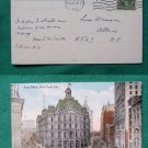 POST OFFICE NYC OLD CITY 1913 VIEW VINTAGE POSTCARD