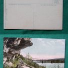 AMSTERDAM NY MOHAWK RIVER OLD VIEW VINTAGE POSTCARD