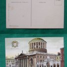 DUBLIN IRELAND FOUR COURTS LAW OLD VINTAGE POSTCARD
