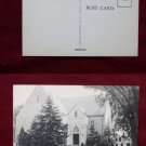 Saxonville Mass MA Methodist Church Early Photo View Old VINTAGE POSTCARD PC
