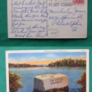 PORT JERVIS NY TRI STATE ROCK 1958 VTG VINTAGE POSTCARD