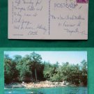 LAKE GEORGE HEARTHSTONE PARK BEACH OLD VINTAGE POSTCARD