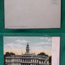 EARLY CITY HALL VIEW NYC NEW YORK CITY VINTAGE POSTCARD