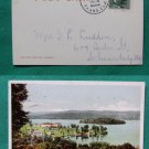 PROSPECT HOUSE LAKE BOMOSEEN VT 1906 STAMP OLD POSTCARD
