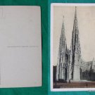 ST PATRICKS CATHEDRAL CHURCH 5TH AVE VINTAGE POSTCARD