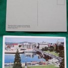 VICTORIA CANADA HARBOR CITY VIEW OLD VINTAGE POSTCARD