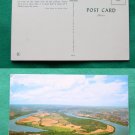 MOCCASIN BEND TENNESSEE RIVER LOOKOUT MOUNTAIN POSTCARD