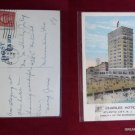 St Charles Hotel 1925 Stamp Old Atlantic City NJ New Jeresy VINTAGE POSTCARD PC