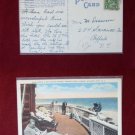Colton Manor Ship Deck 1907 Stamp Atlantic City NJ New Jeresy VINTAGE POSTCARD