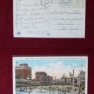 Haddon Hall Hotel View 1927 Old Atlantic City NJ New Jeresy VINTAGE POSTCARD pc