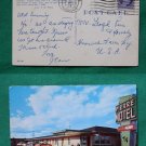 PIERRE MOTEL QUEBEC CITY CANADA OLD VINTAGE POSTCARD