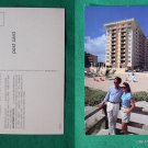 BEEKMAN TOWERS HOTEL SURFSIDE FL OLD VINTAGE POSTCARD