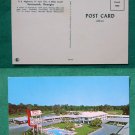 MANGER MOTEL SAVANNAH GA OLD VIEW VINTAGE POSTCARD