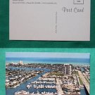 FT LAUDERDALE PIER 66 HOTEL VIEW OLD VINTAGE POSTCARD