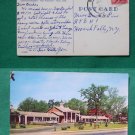 MT VERNON MOTEL SUMTER SC OLD 1956 VINTAGE POSTCARD