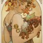 20X30 Art Deco Poster Fruit Alphonse Mucha