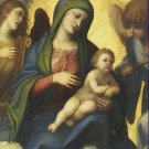 Madonna and Child in Glory Correggio Poster 20X30 Art Print