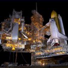Space Shuttle Atlantis STS-135 Prelaunch Loading MPLM Poster 20X30 Art Print