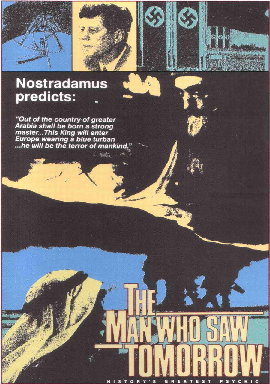 The Man Who Saw Tomorrow DVD Nostradamus narrated by Orsen Wells 1980