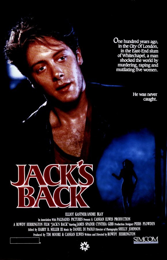 Jacks Back DVD 1988 Horror James Spader