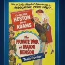 The Private War of Major Benson - DVD 1955 Charlton Heston, Julie Adams