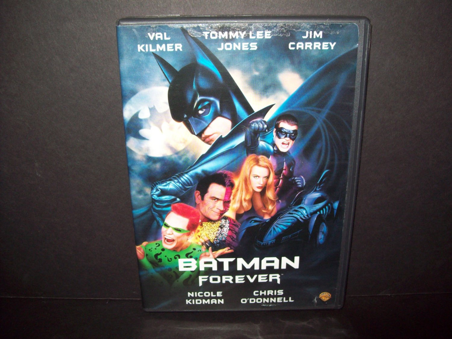 Batman Forever - DVD - Val Kilmer, Tommy Lee Jones, Jim Carrey, Nicole ...