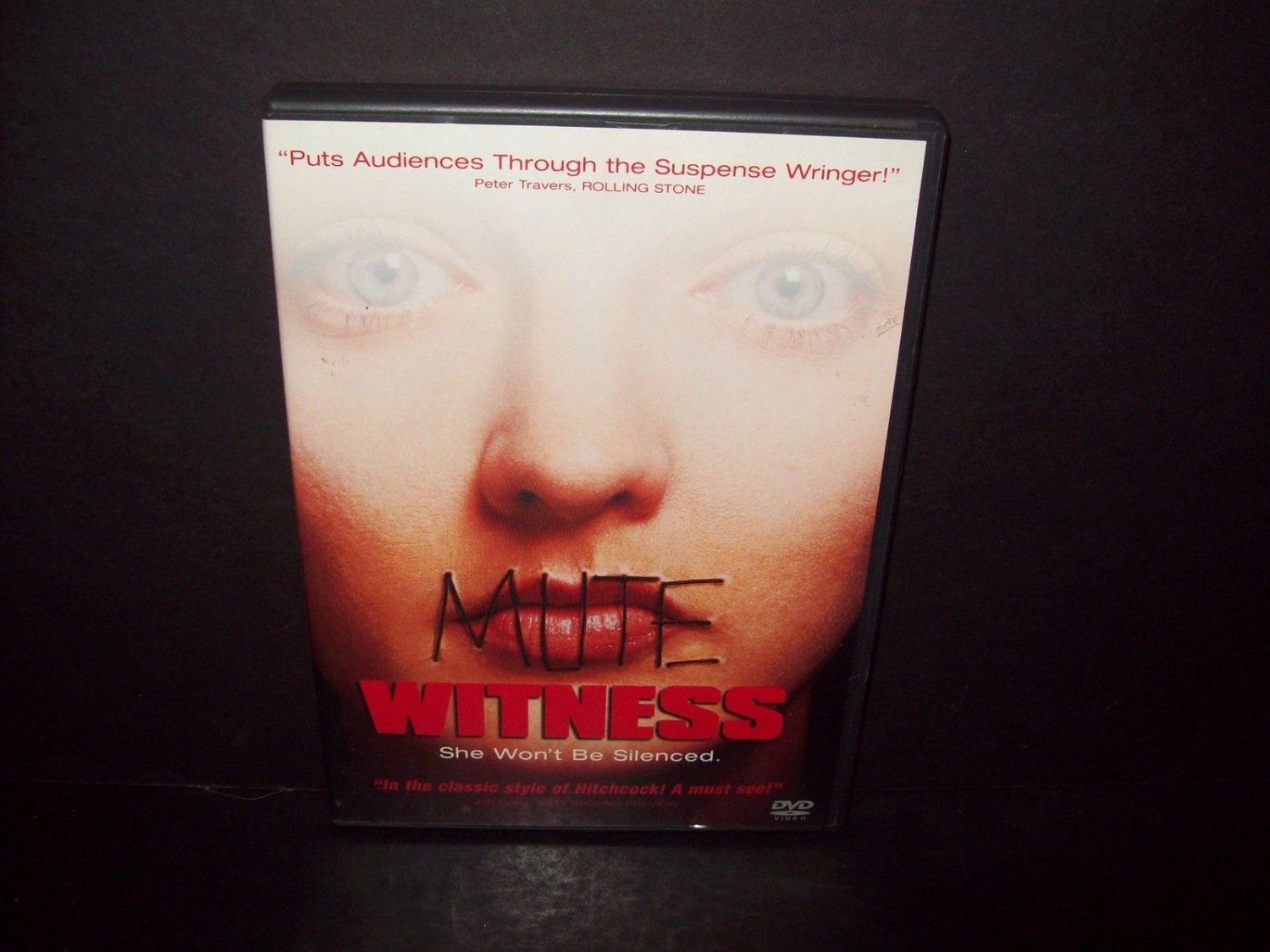 Mute Witness DVD 1995 Marina Zudina, Fay Ripley, Evan Richards