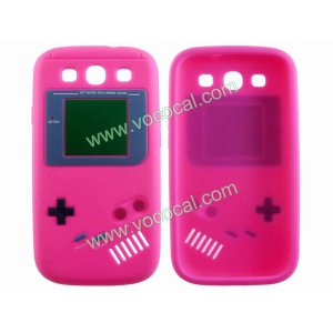 Rose Retro Game Console 3D Silicone Case Cover for Samsung Galaxy S3 i9300