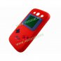 Red Retro Game Console Silicone Case Cover for Samsung Galaxy S3 i9300