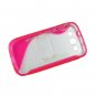 Peach S Style TPU & PC Stand Case Cover for Samsung Galaxy S3 i9300