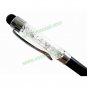 Black 2 in 1 Crystal Capacitive Touch Stylus Ball Pen for iPhone iPad Samsung HTC