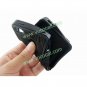 Black Stripe Soft TPU Gel Case Cover Skin w/ Dustproof Plug for iPhone 4 4G 4S