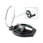 Black Foldable Auto Car Air Condition Cup Drink Clip Holder Bottle Stand w/ Fan