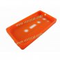Orange 3D Cassette Tape Silicone Case Cover Skin for Samsung Galaxy S3 i9300